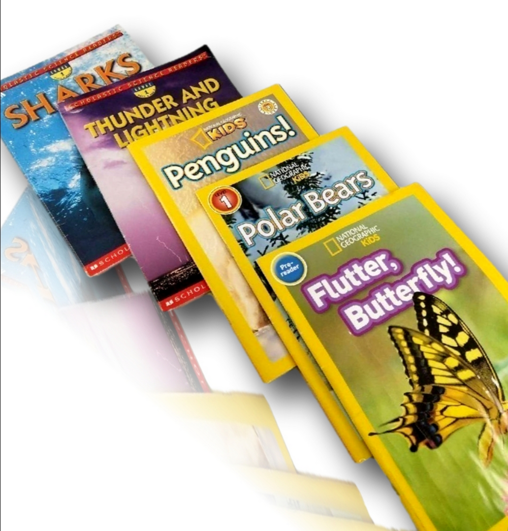 LOT of 5: Non fiction readers *L - Picture 1 of 1